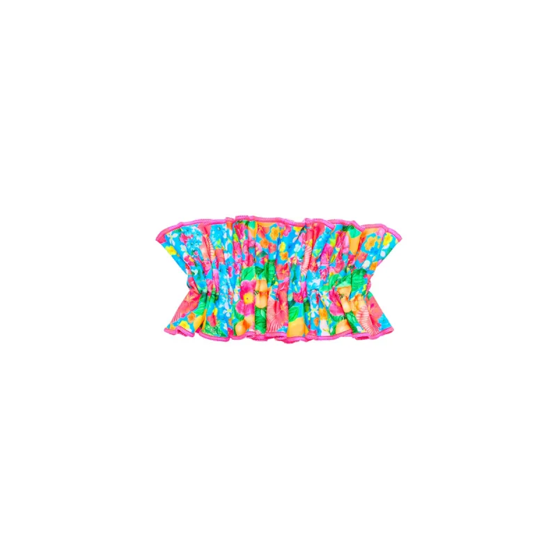 Ruffle Scrunchie - Mermaid Garden sold by Kulani Kinis