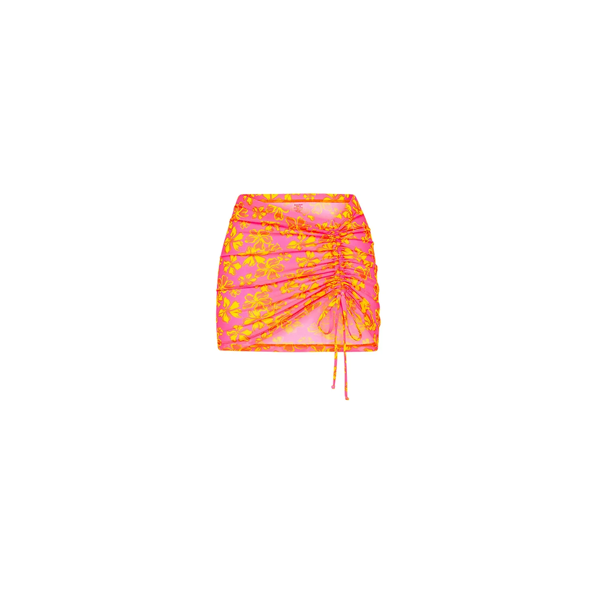 Ruched Mesh Mini Skirt - Pitaya Maya sold by Kulani Kinis