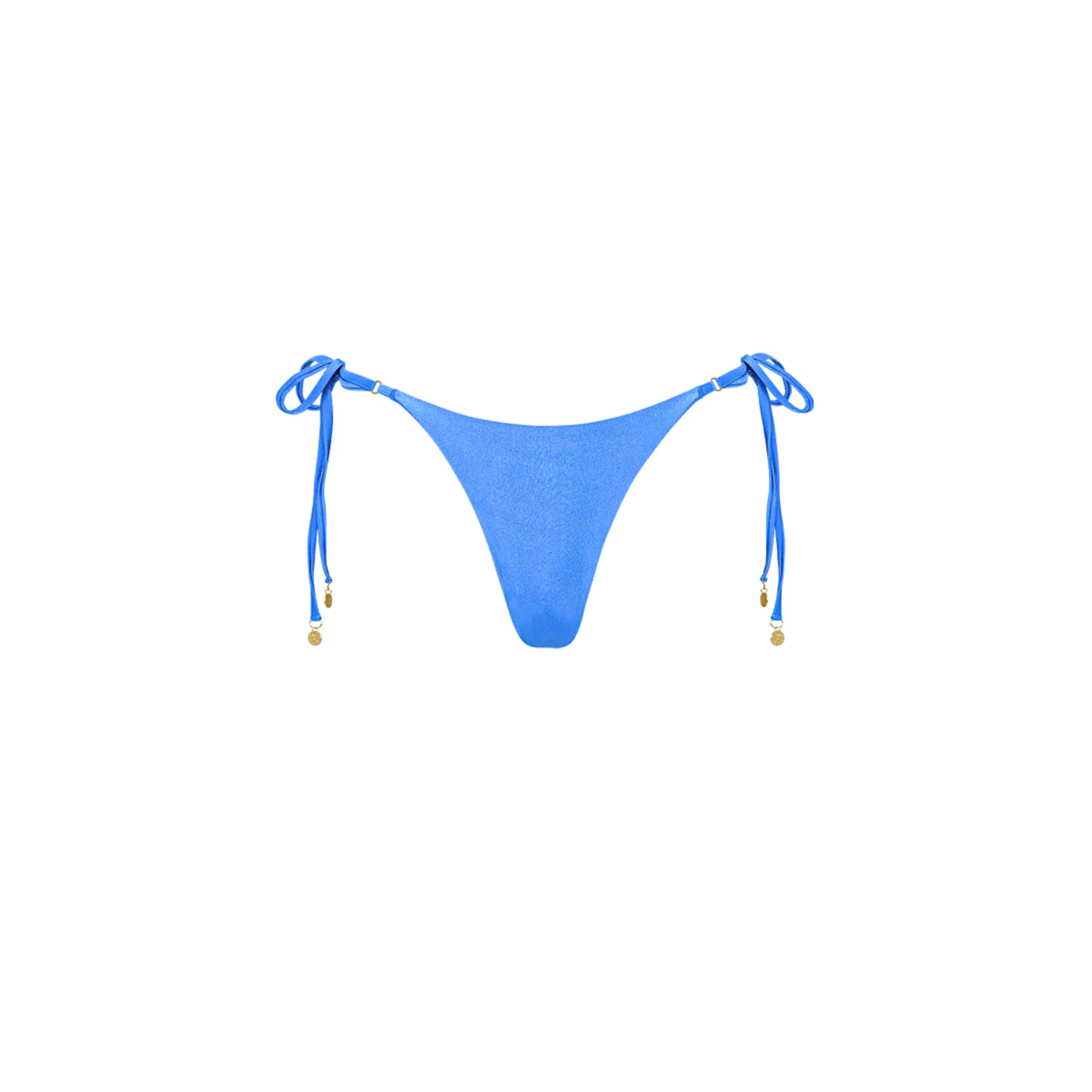 Thong Tie Side Bikini Bottom - Bluebell sold by Kulani Kinis