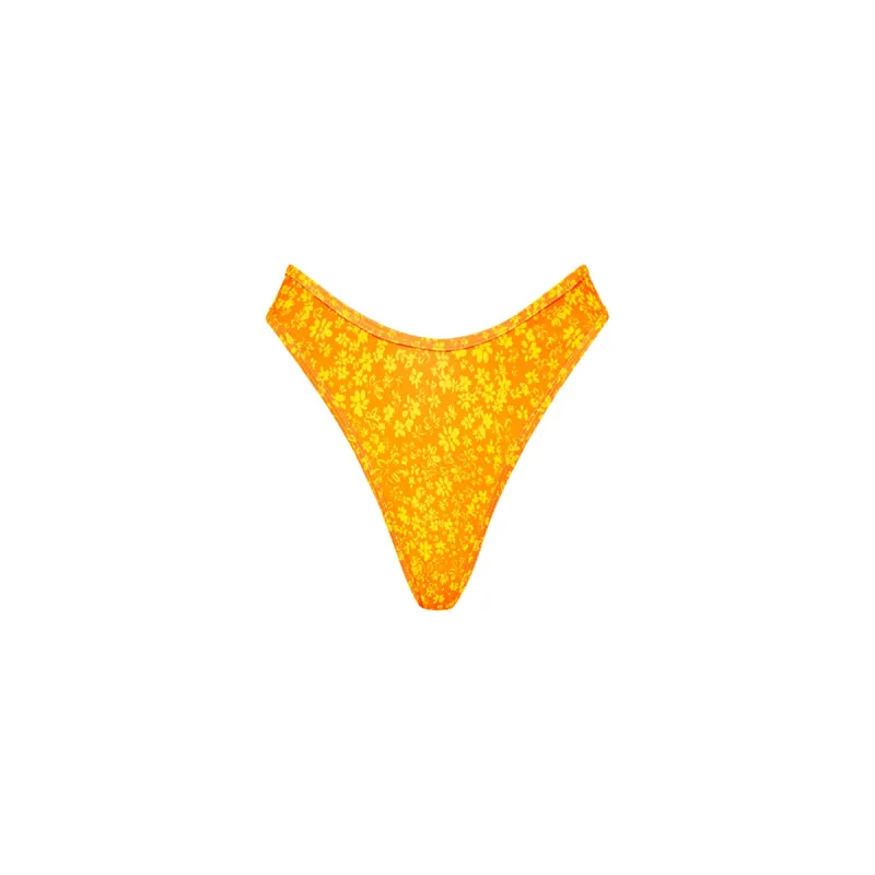 High Leg Thong Bikini Bottom - Sunset Moments sold by Kulani Kinis