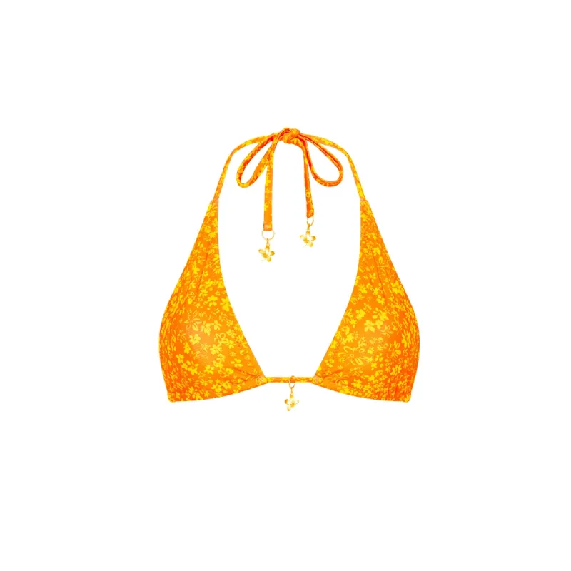 Classic Tie Halter Bikini Top - Sunset Moments sold by Kulani Kinis