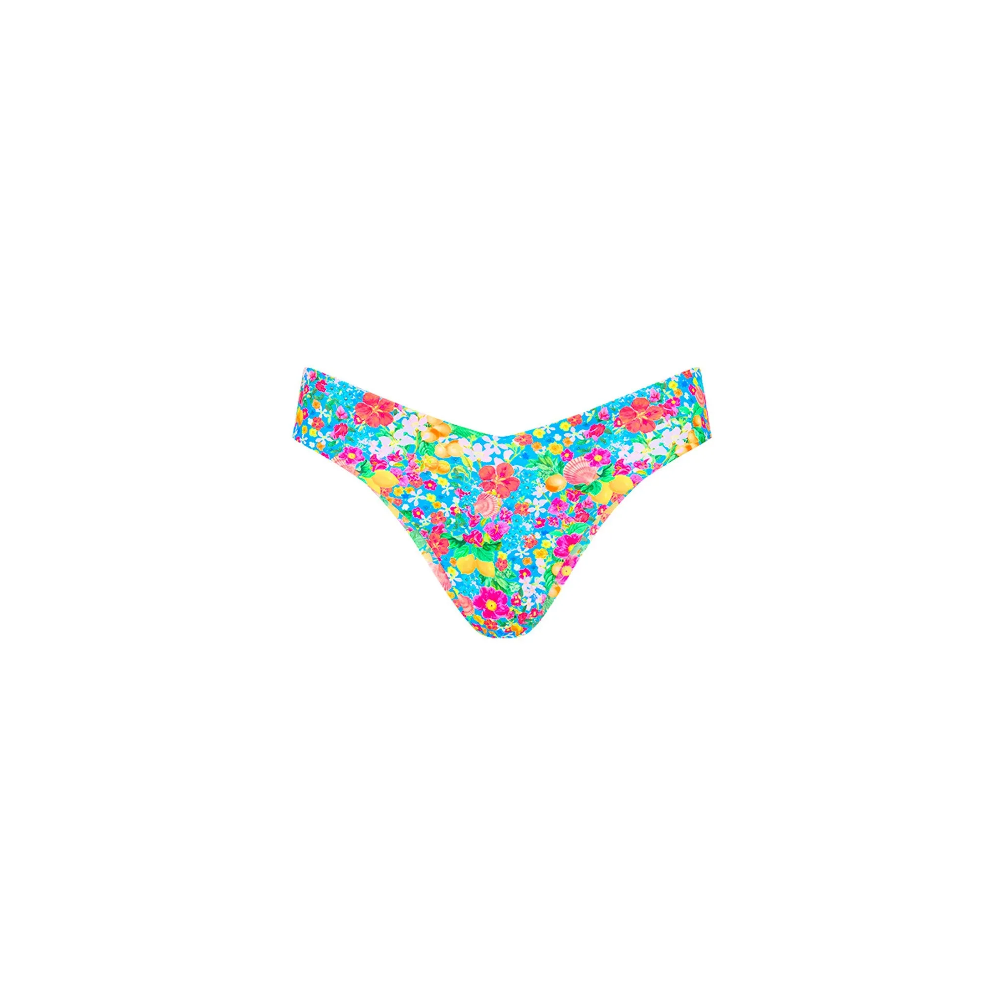Cheeky V Bikini Bottom - Mermaid Garden sold by Kulani Kinis