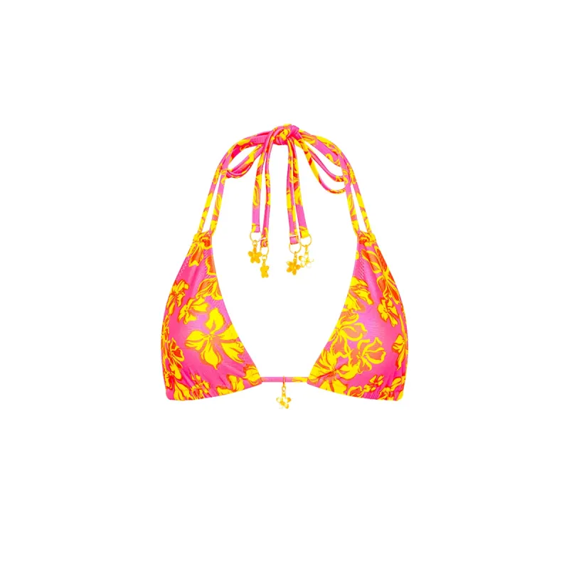 Halter Bralette Bikini Top - Pitaya Maya sold by Kulani Kinis