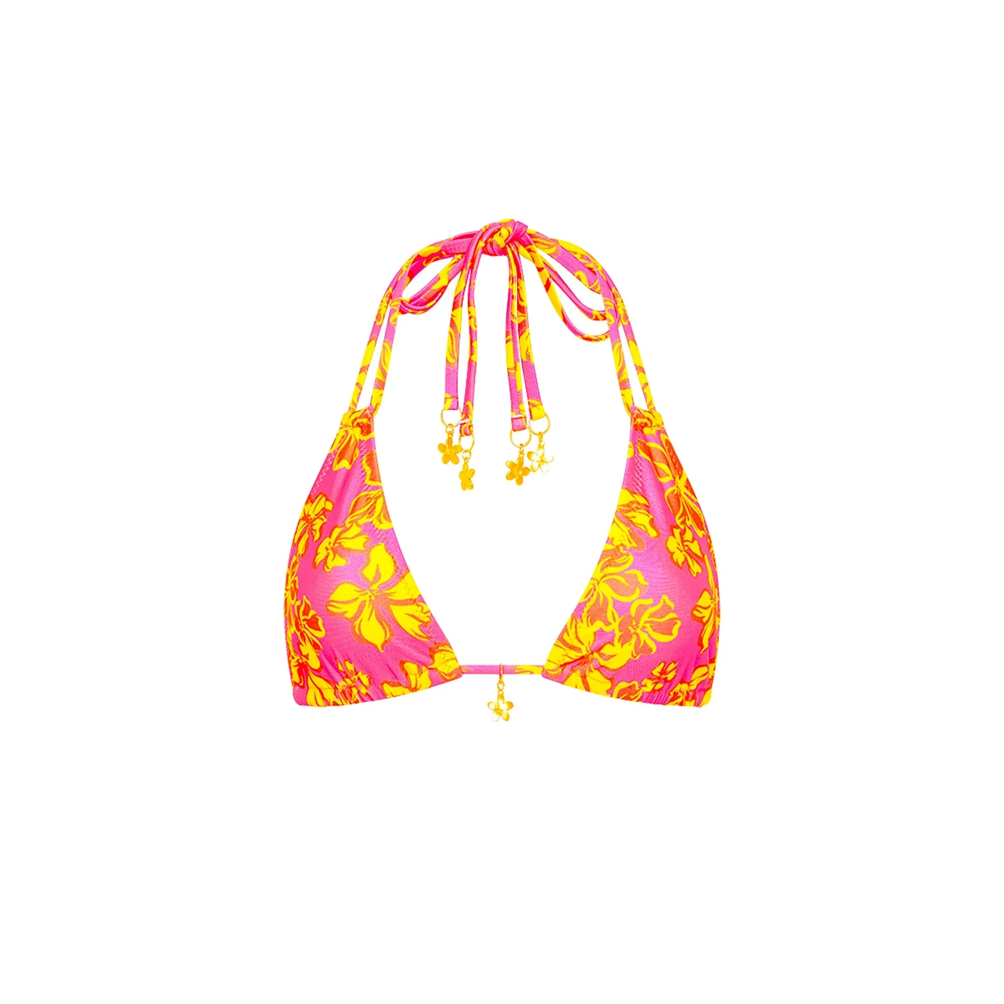 Halter Bralette Bikini Top - Pitaya Maya sold by Kulani Kinis