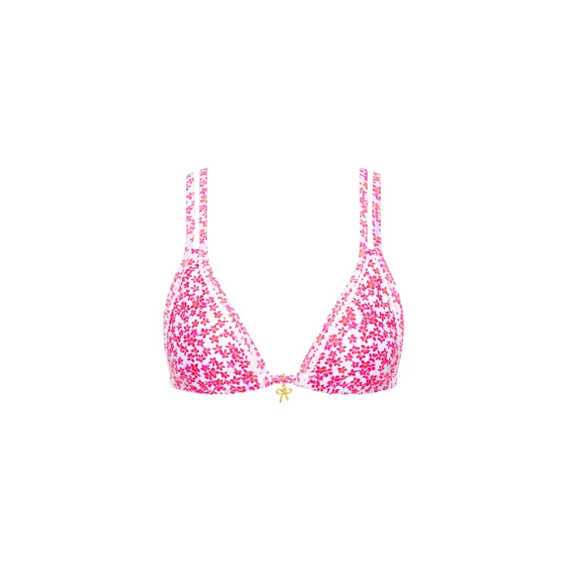 Decorative Twin Strap Bralette Bikini Top - Lovebug sold by Kulani Kinis