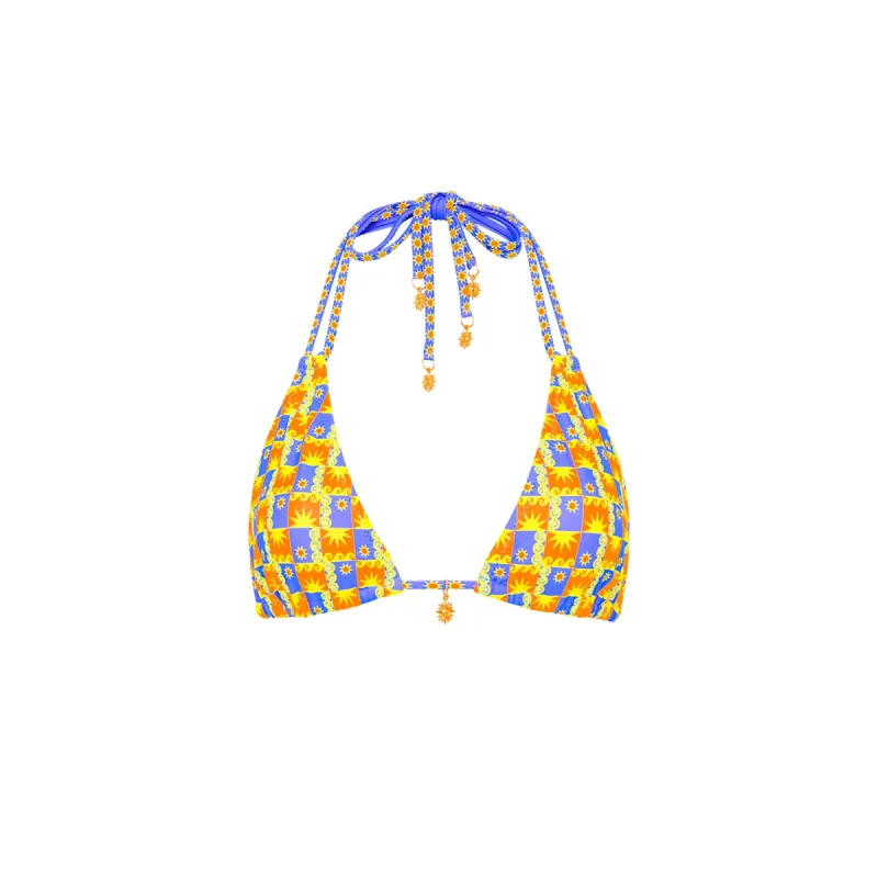 Halter Bralette Bikini Top - Sunburst sold by Kulani Kinis