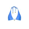 Bind Tie Halter Bikini Top - Bluebell sold by Kulani Kinis