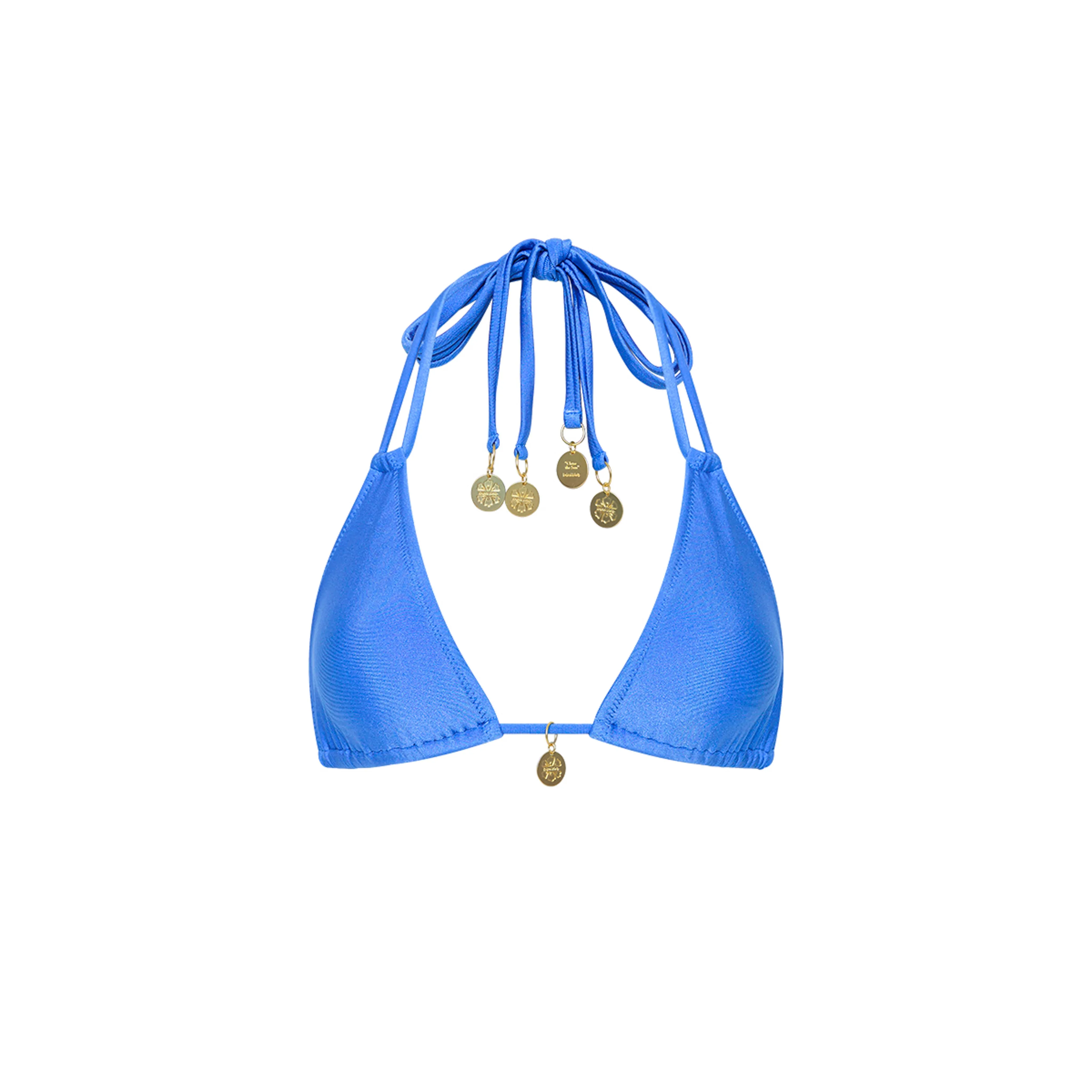 Halter Bralette Bikini Top - Bluebell sold by Kulani Kinis