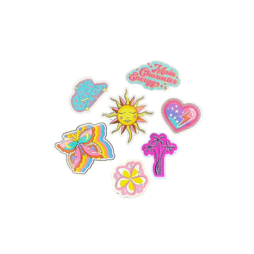 Sticker Pack - Electric Sunshine sold by Kulani Kinis