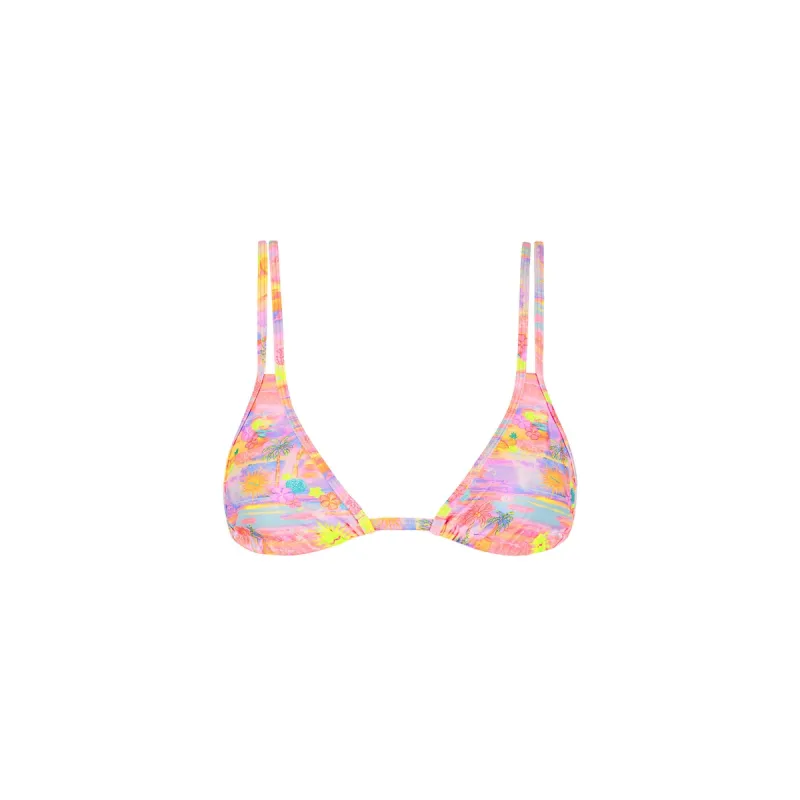Twin Strap Bralette Bikini Top - Sunset Universe sold by Kulani Kinis
