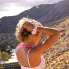 Scrunchie - Moonflower sold by Kulani Kinis