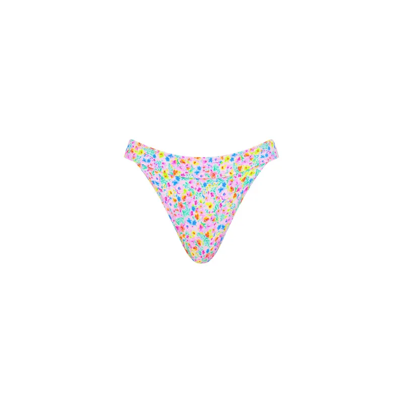 Wide Band Mid Full Coverage Bikini Bottom - Moonflower sold by Kulani Kinis