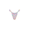 Ruched Thong Bikini Bottom - Moonflower sold by Kulani Kinis