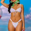 Ruched Thong Bikini Bottom - Moonflower sold by Kulani Kinis