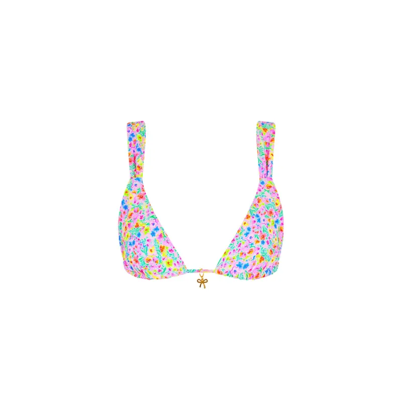 Slide Bralette Bikini Top - Moonflower sold by Kulani Kinis