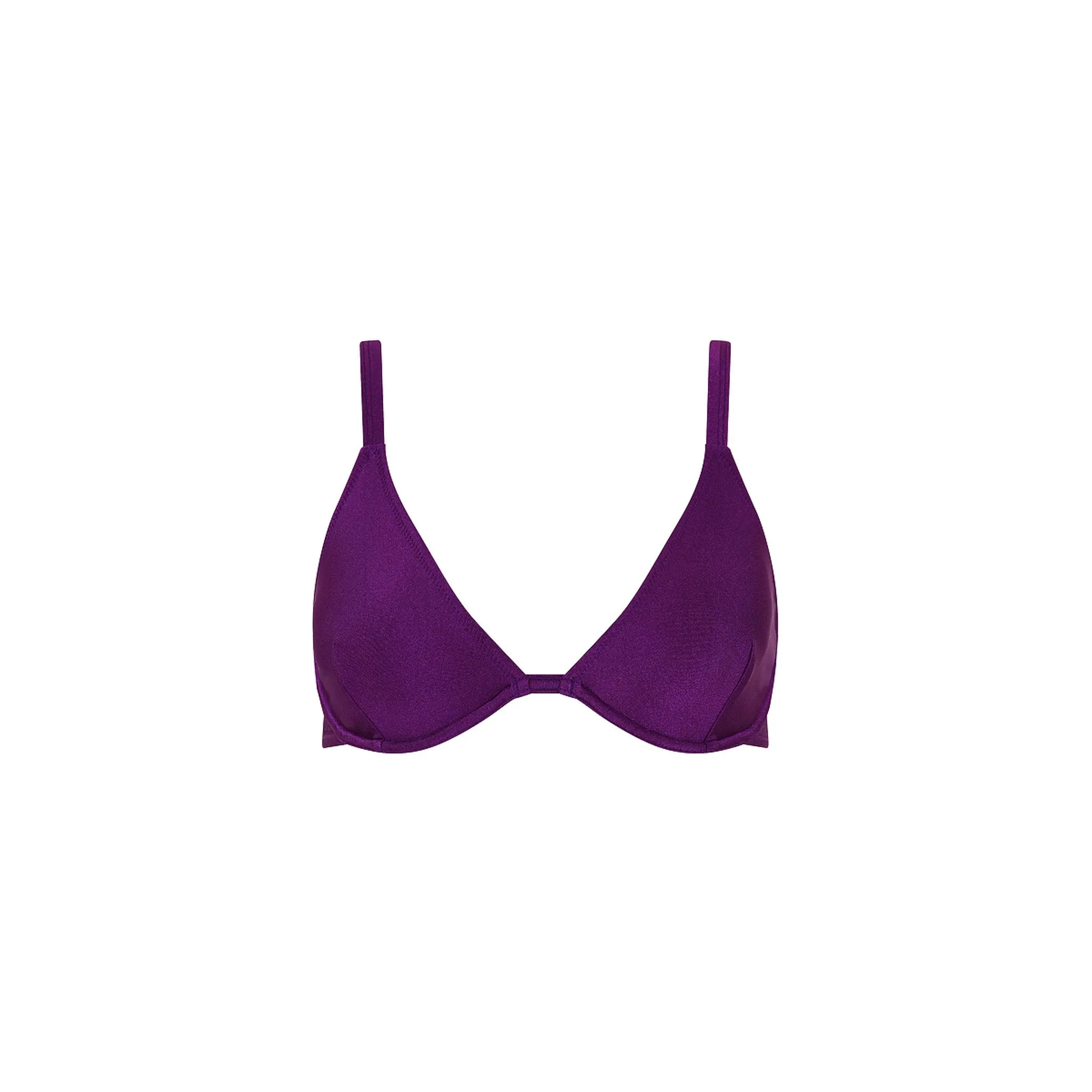 Underwire Triangle D+ Cup Bikini Top - Sugar Plum sold by Kulani Kinis