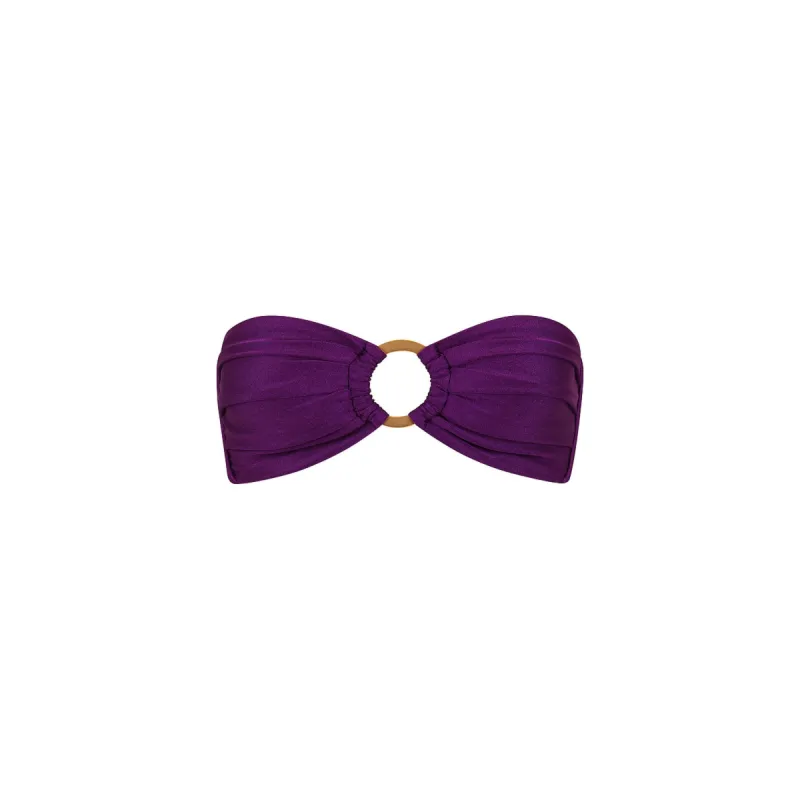 Strapless Bandeau Bikini Top - Sugar Plum sold by Kulani Kinis