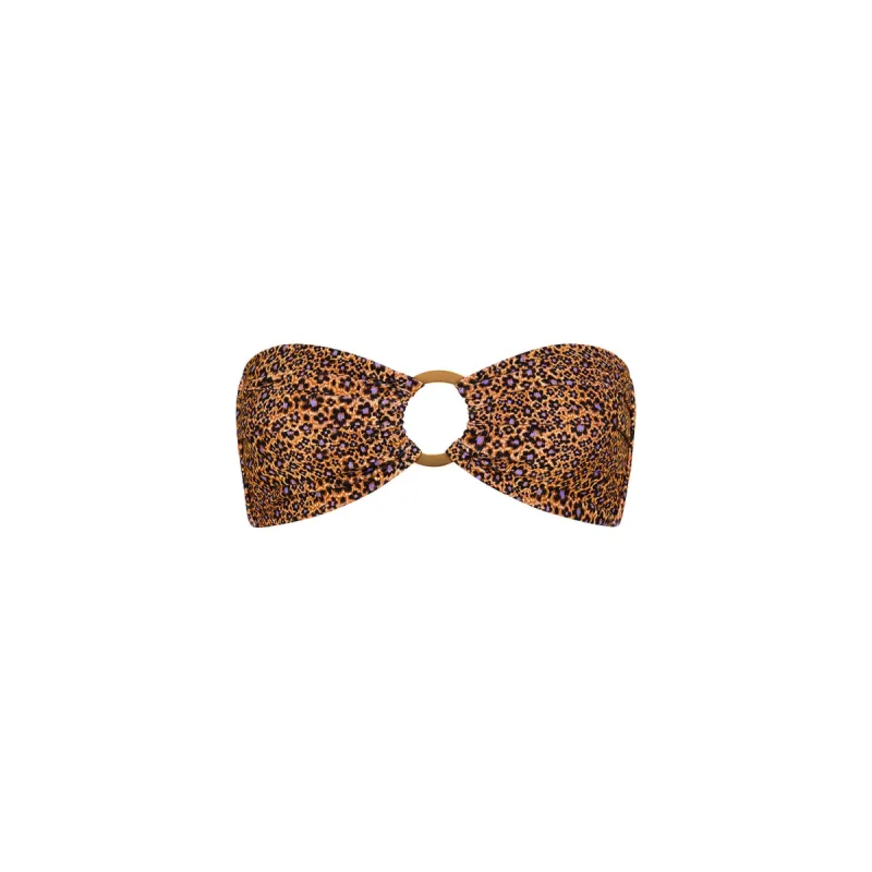 Strapless Bandeau Bikini Top - Kosmic Kat sold by Kulani Kinis
