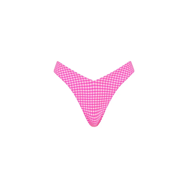 Y Cheeky Bikini Bottom - Pink Diva sold by Kulani Kinis