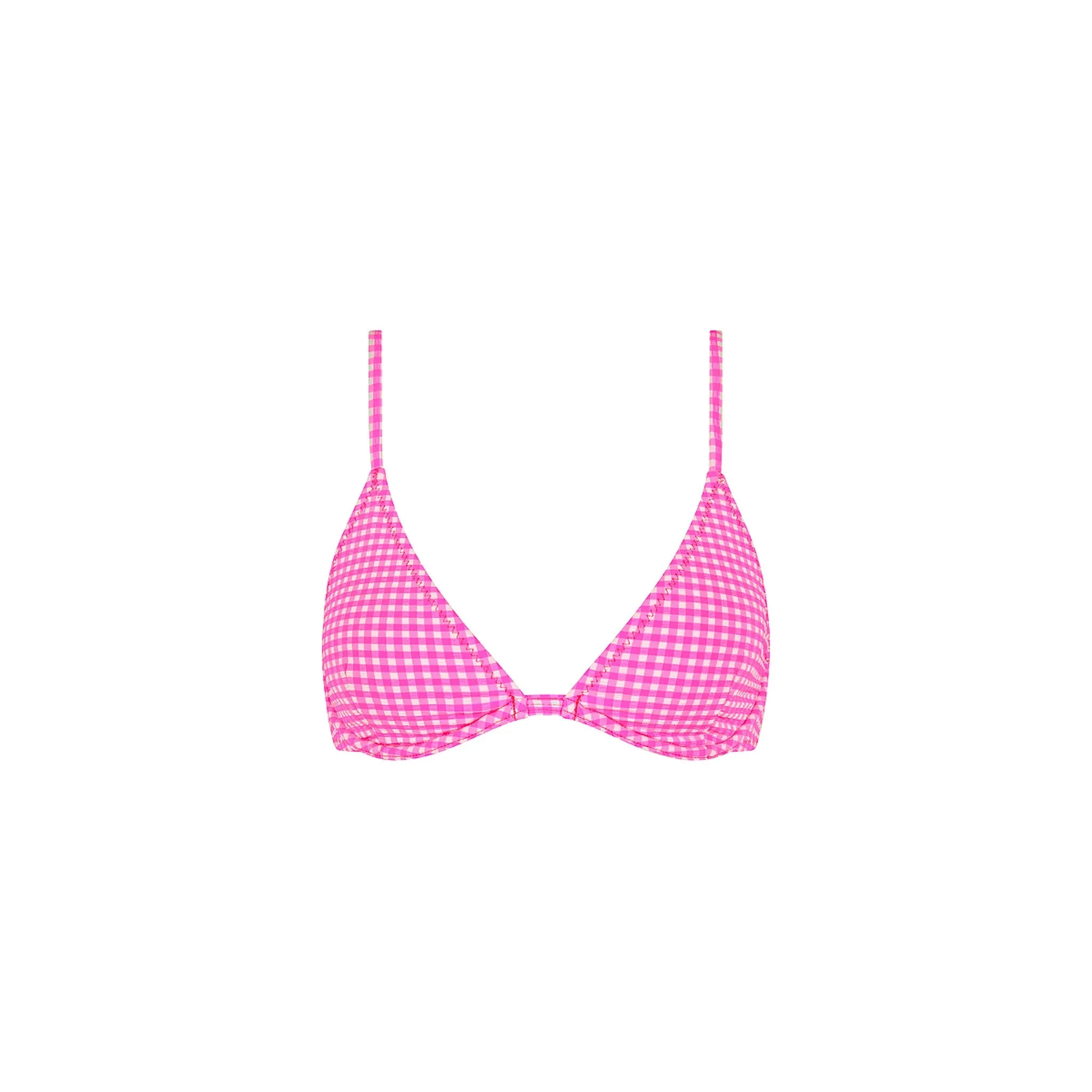 Underwire Triangle B-C Cup Bikini Top - Pink Diva sold by Kulani Kinis