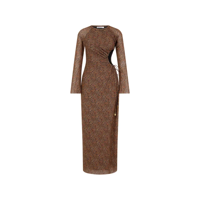 Long Sleeve Cut Out Dress - Kosmic Kat sold by Kulani Kinis