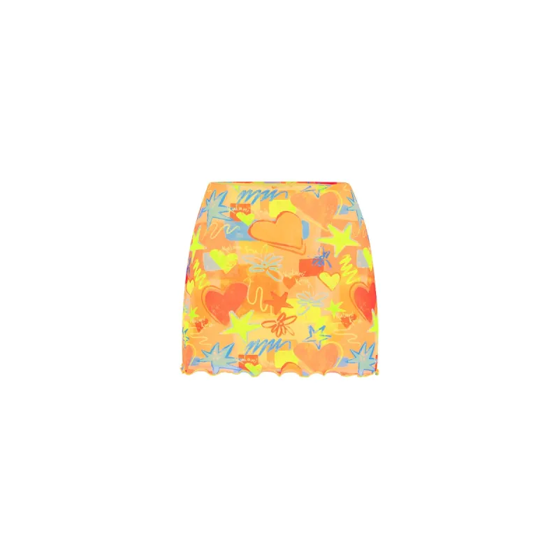Mesh Mini Skirt - Lunar Lovers sold by Kulani Kinis