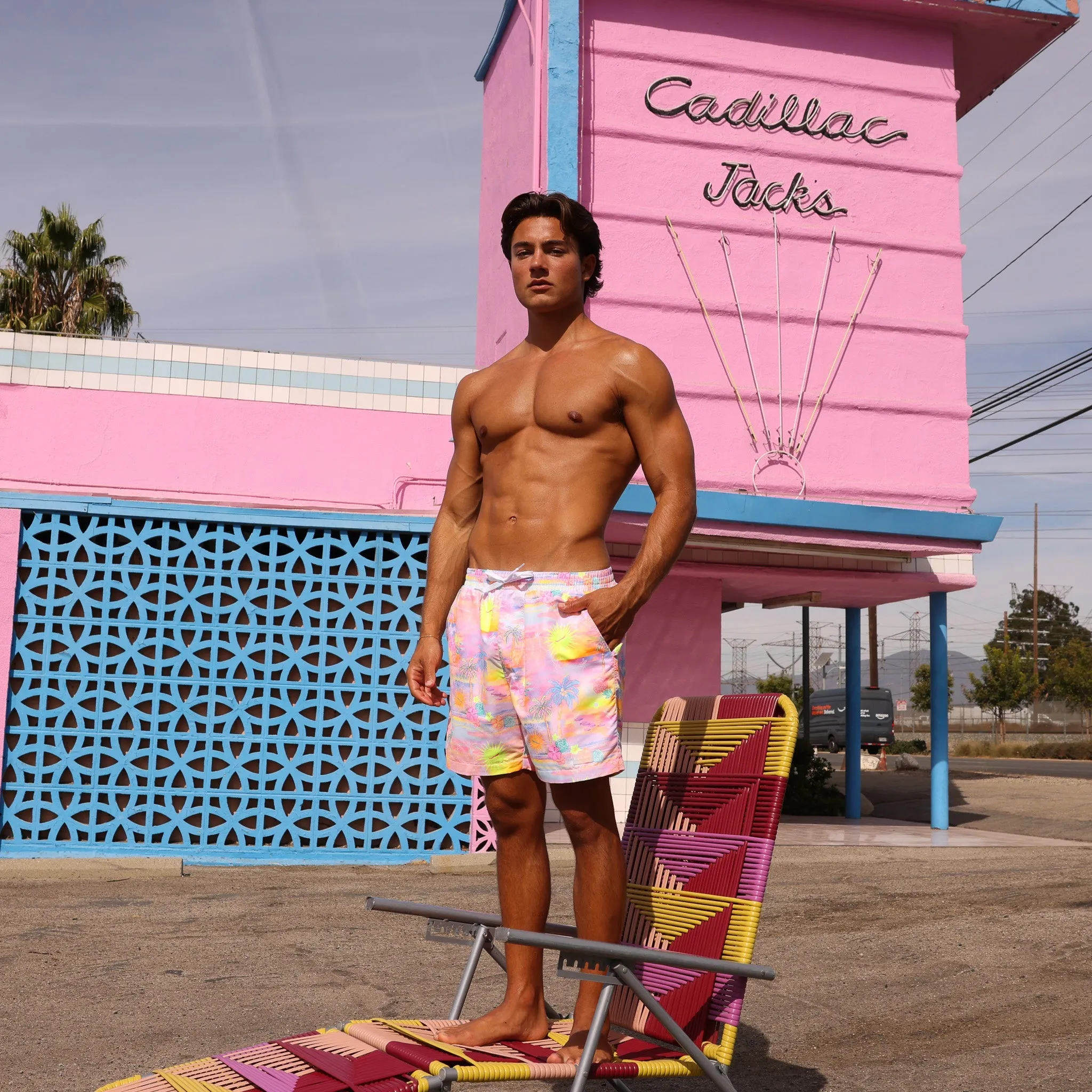 Men's Swim Trunks - Sunset Universe sold by Kulani Kinis product image thumbnail 2