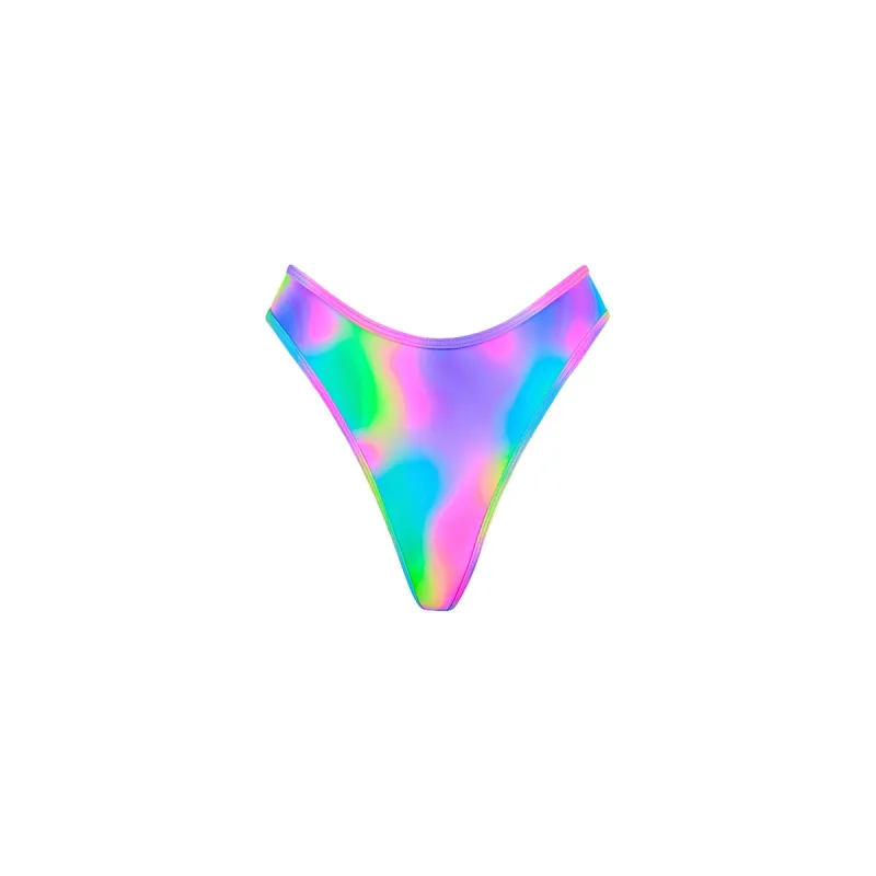 High Leg Thong Bikini Bottom - Stardust sold by Kulani Kinis