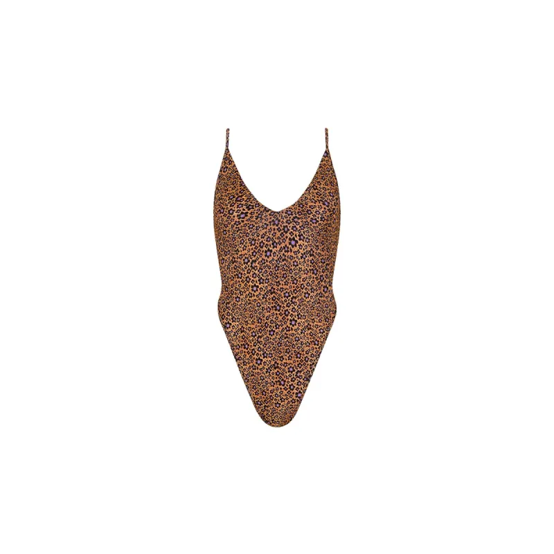 Plunge Cross Back One Piece - Kosmic Kat sold by Kulani Kinis