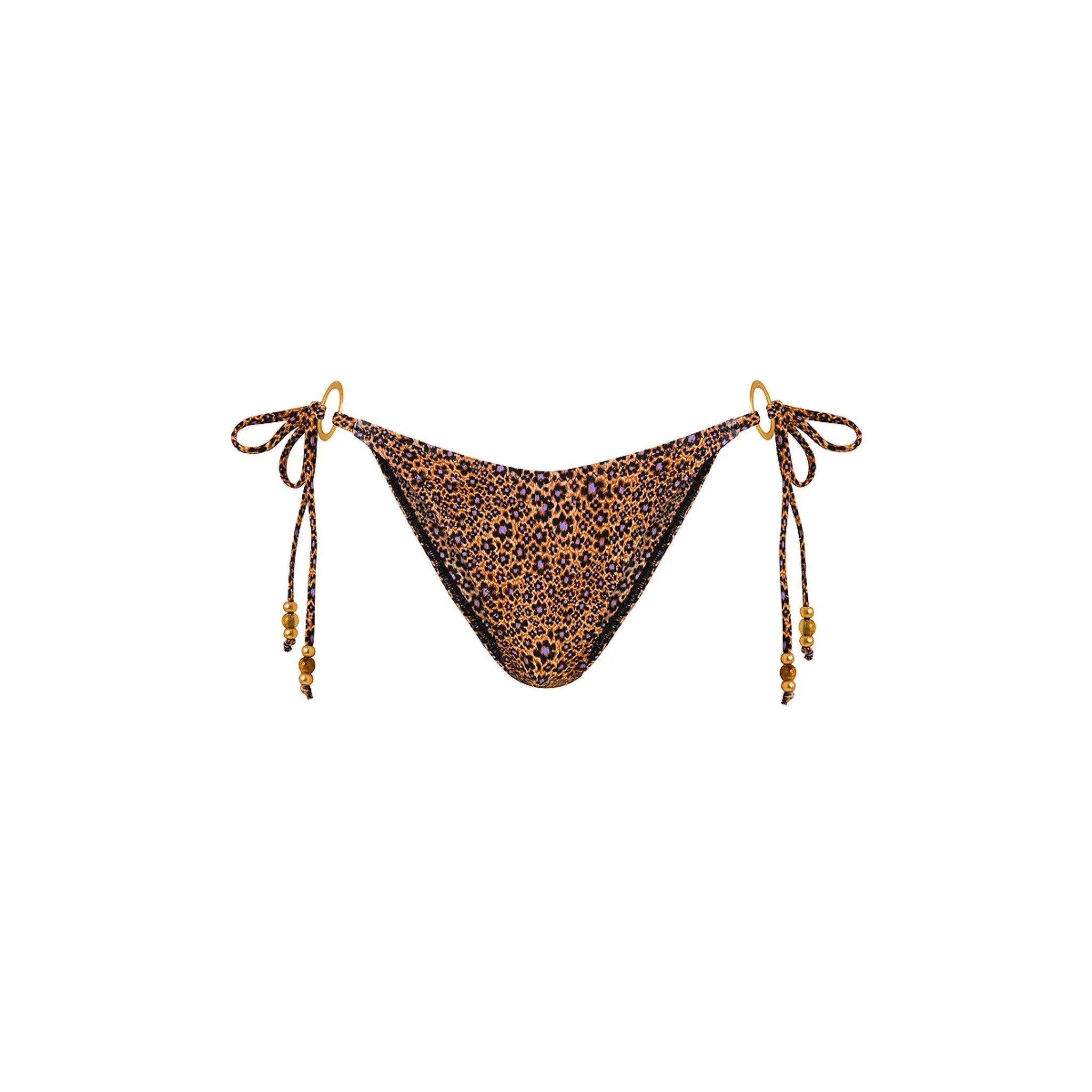 Ring Cheeky Tie Bikini Bottom - Kosmic Kat sold by Kulani Kinis