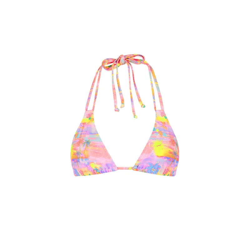 Halter Bralette Bikini Top - Sunset Universe sold by Kulani Kinis