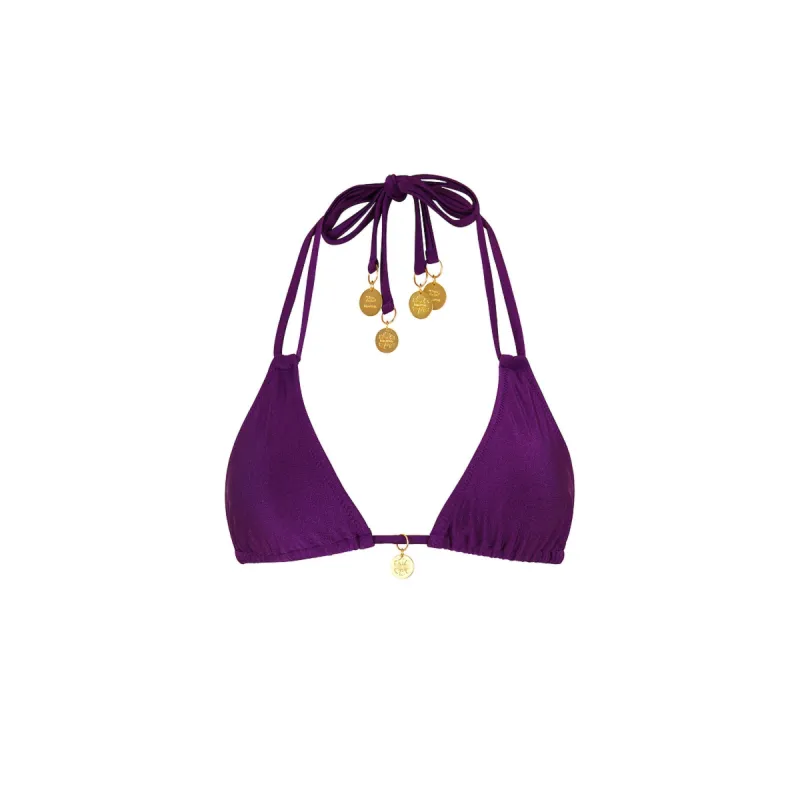 Halter Bralette Bikini Top - Sugar Plum sold by Kulani Kinis