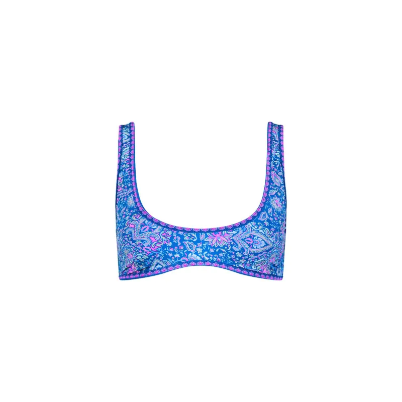 Bind Slim Scoop Bikini Top - Lilac Moon sold by Kulani Kinis