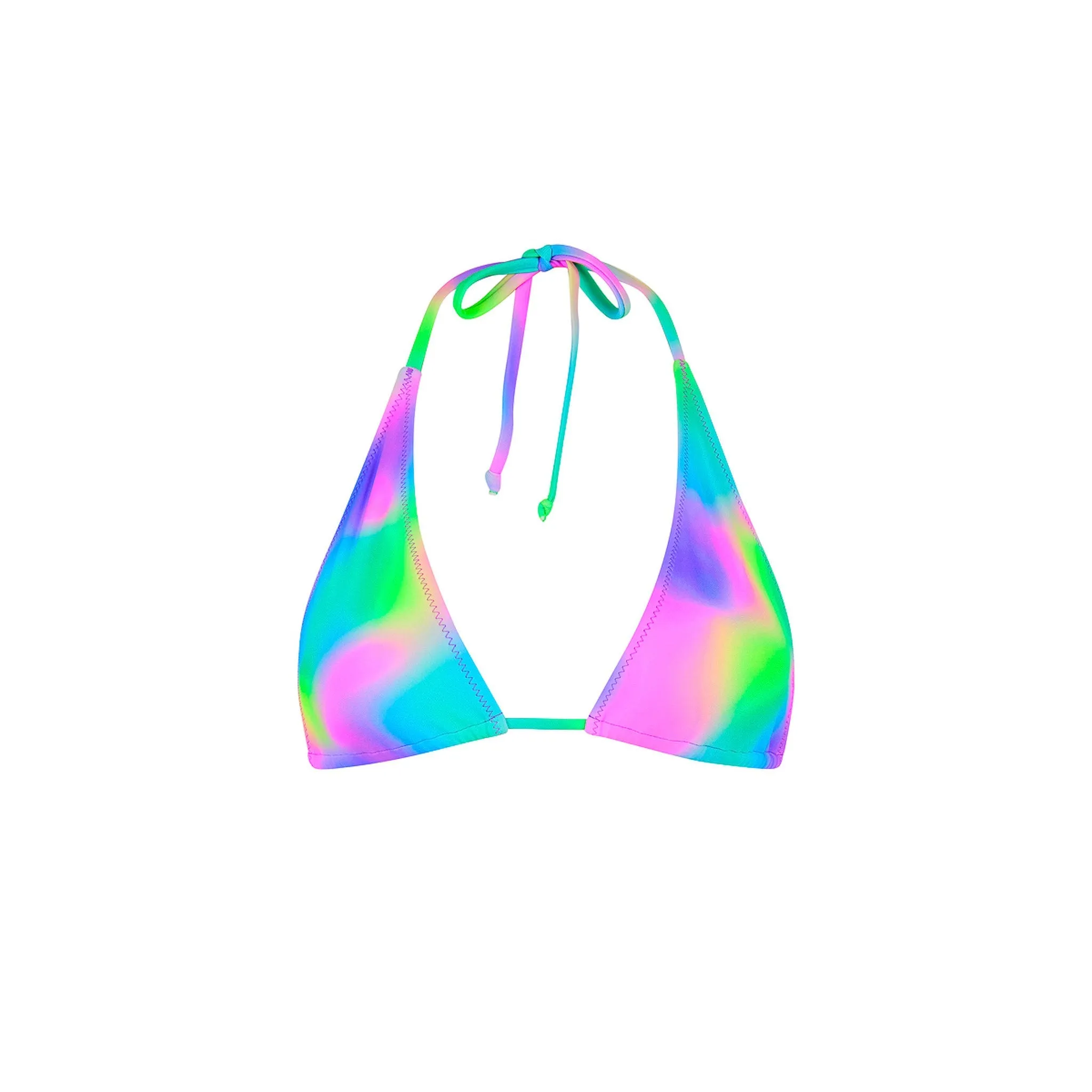 Classic Tie Halter Bikini Top - Stardust sold by Kulani Kinis