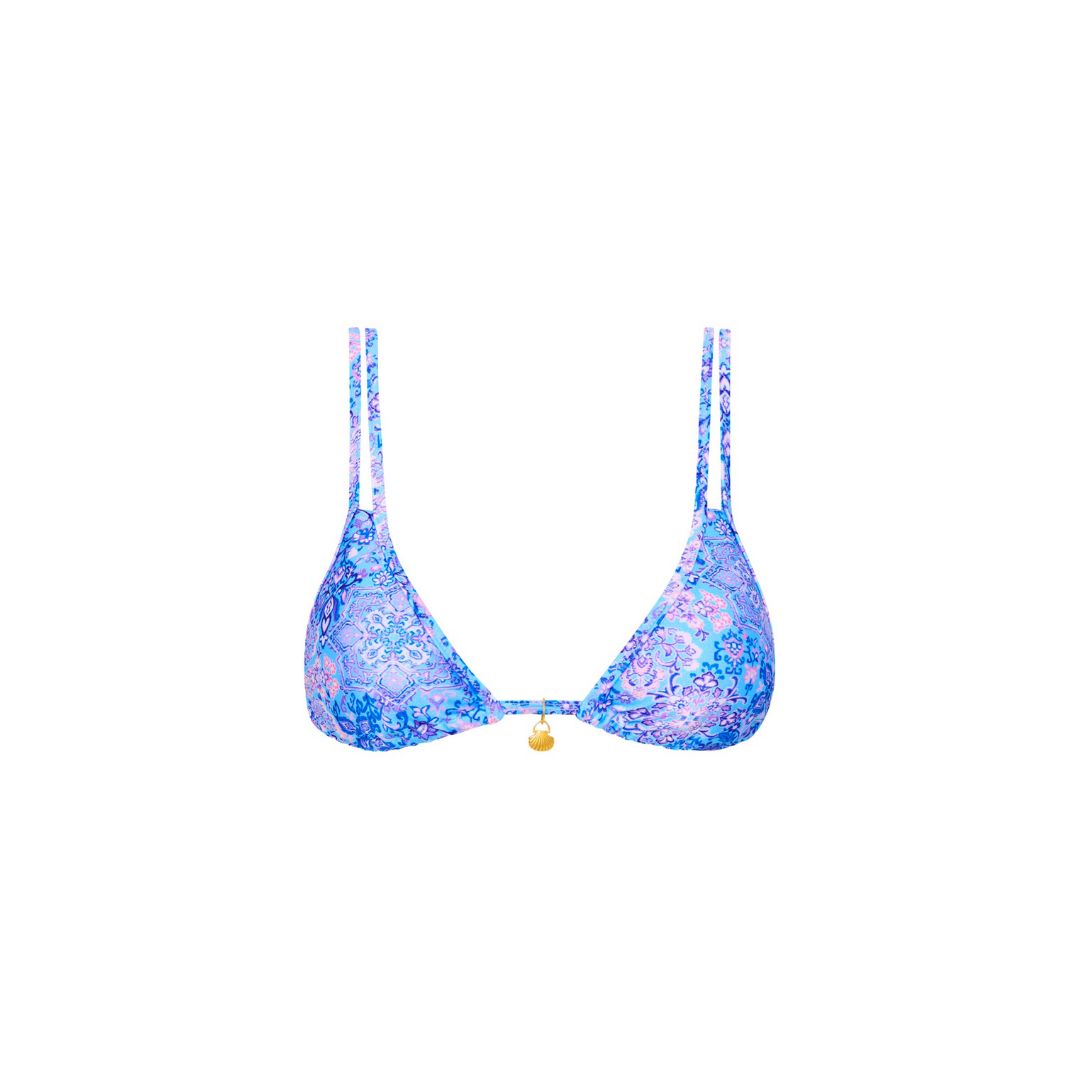 Twin Strap Bralette Bikini Top - Santorini sold by Kulani Kinis