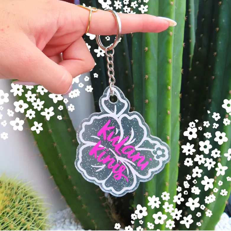 Keychain - Birthday Pink sold by Kulani Kinis product image thumbnail 3