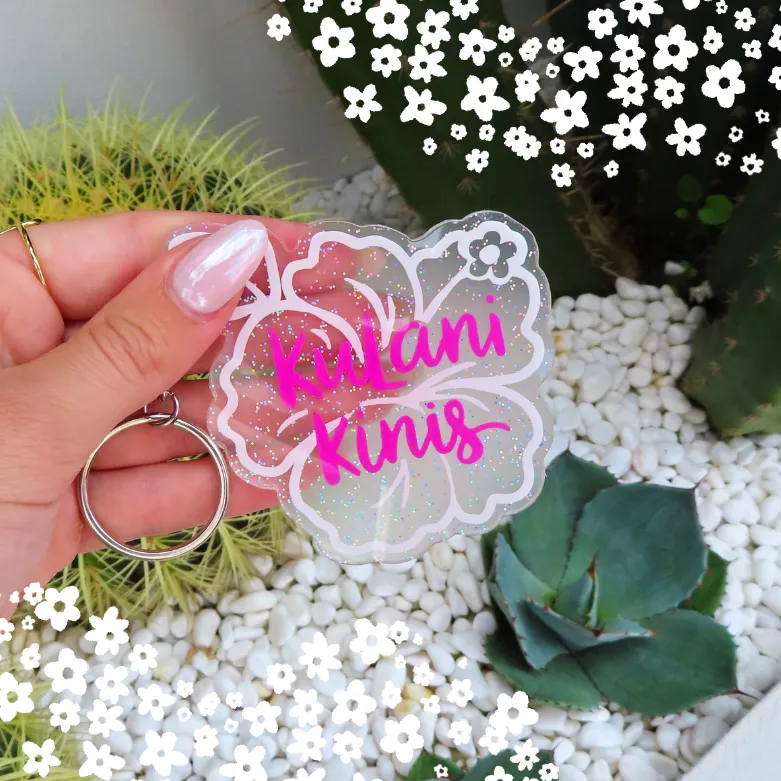 Keychain - Birthday Pink sold by Kulani Kinis product image thumbnail 2