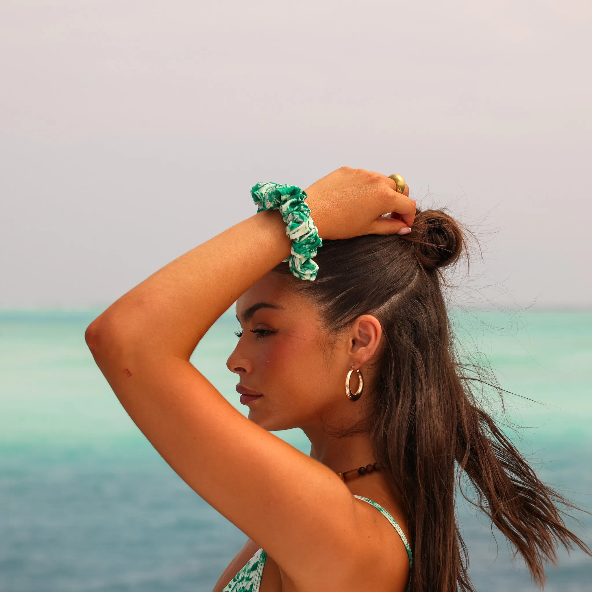 Scrunchie - Emerald Tides sold by Kulani Kinis product image thumbnail 5