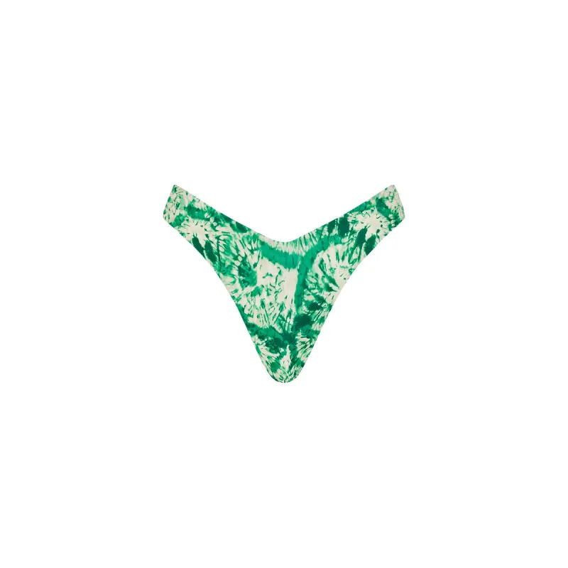 Y Cheeky Bikini Bottom - Emerald Tides sold by Kulani Kinis