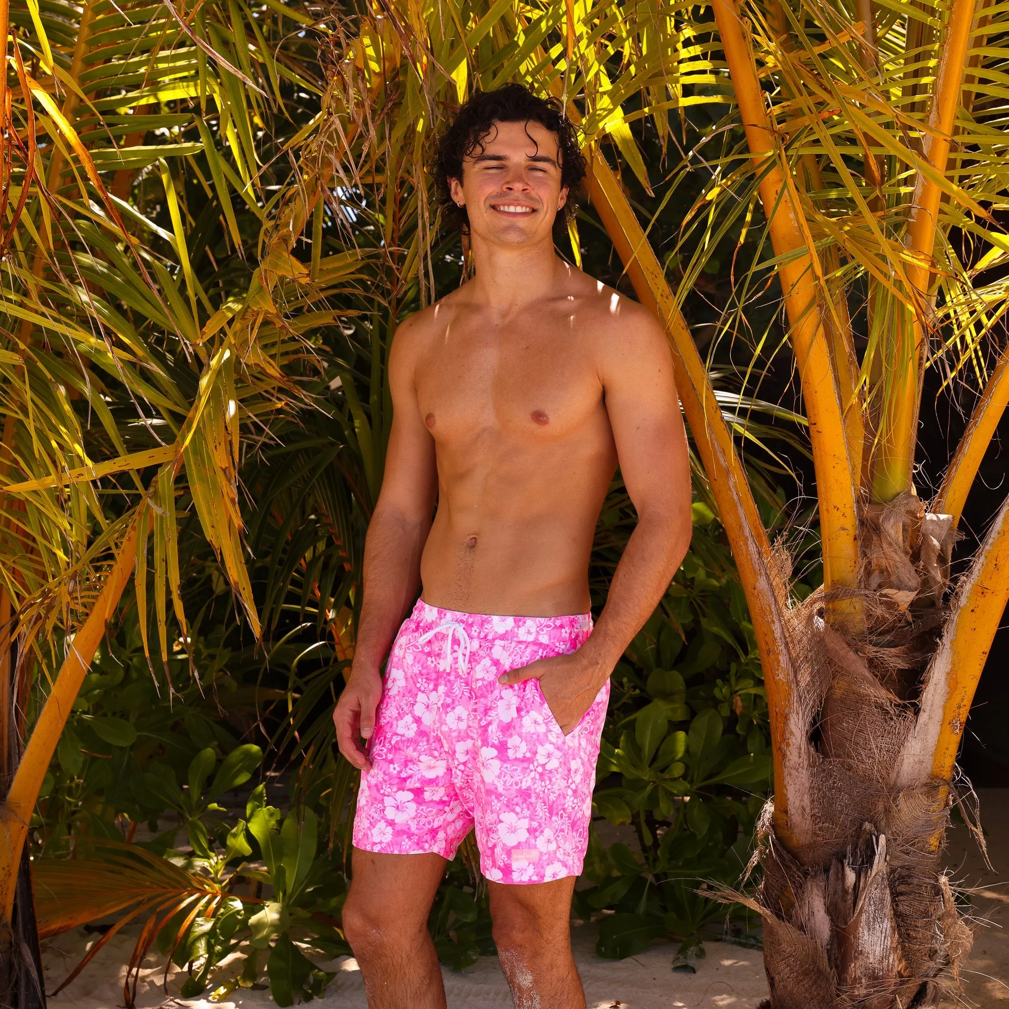 Men's Swim Trunks - Island Blush sold by Kulani Kinis product image thumbnail 3