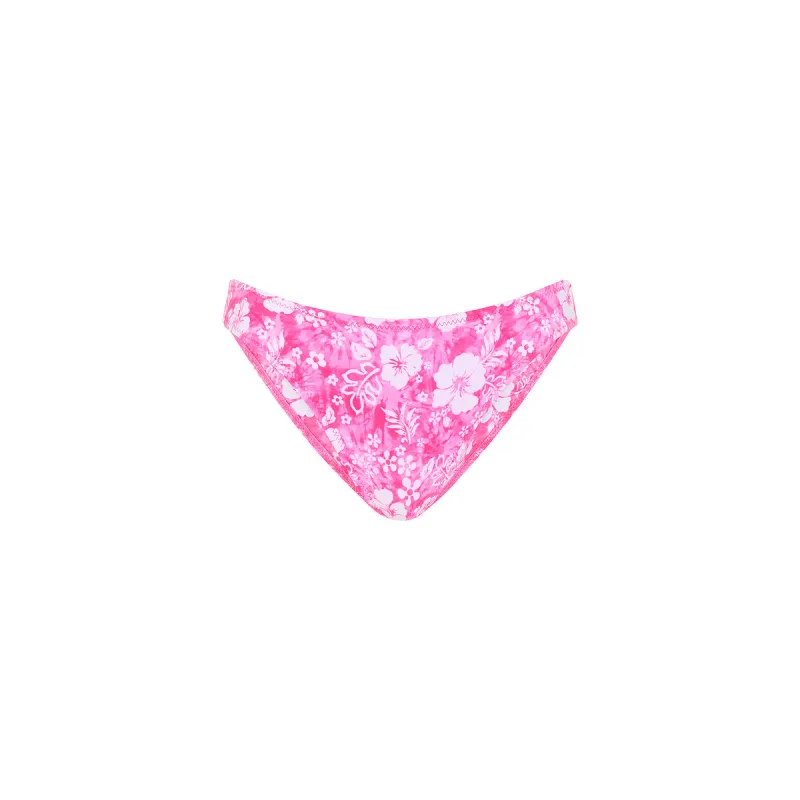 Vintage V Full Coverage Bikini Bottom - Island Blush sold by Kulani Kinis