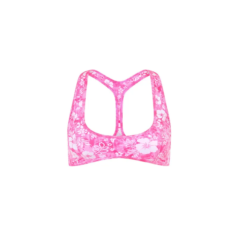 Bind Action Back Bikini Top - Island Blush sold by Kulani Kinis