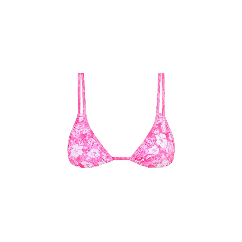 Twin Strap Bralette Bikini Top - Island Blush sold by Kulani Kinis