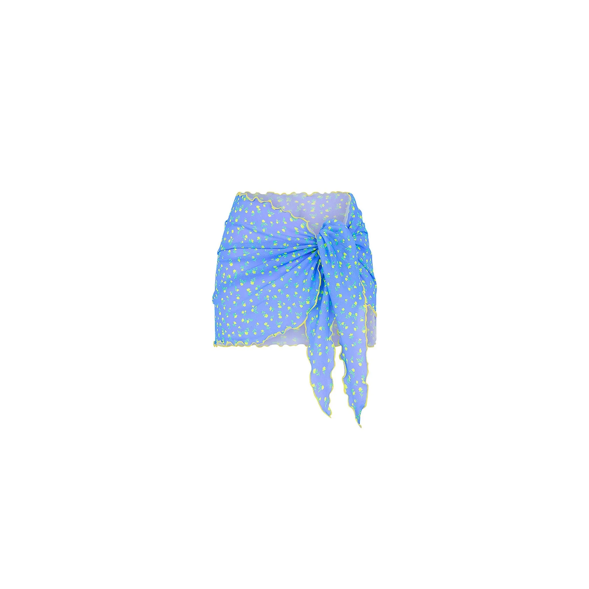 Mini Mesh Sarong - Lemon Bloom sold by Kulani Kinis