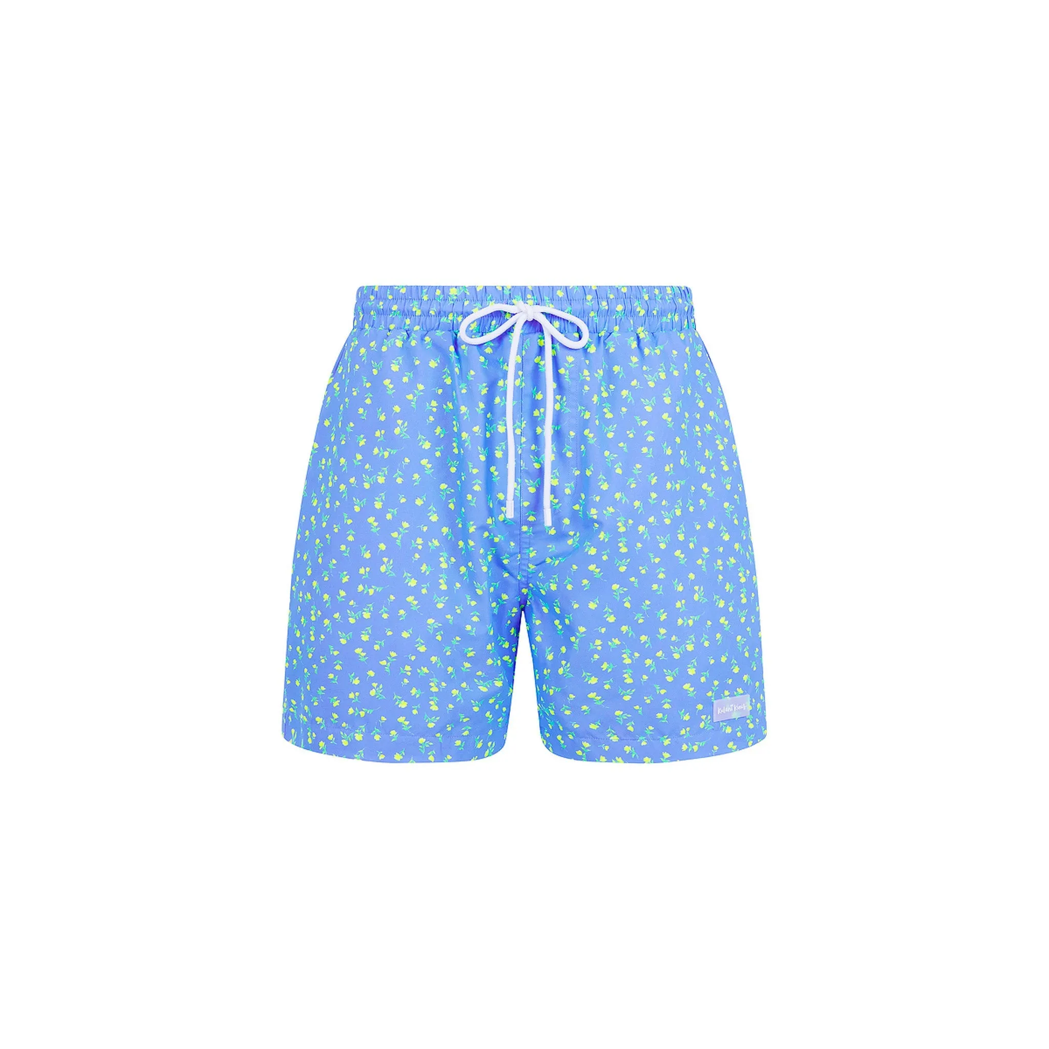 Men's Swim Trunks - Lemon Bloom sold by Kulani Kinis