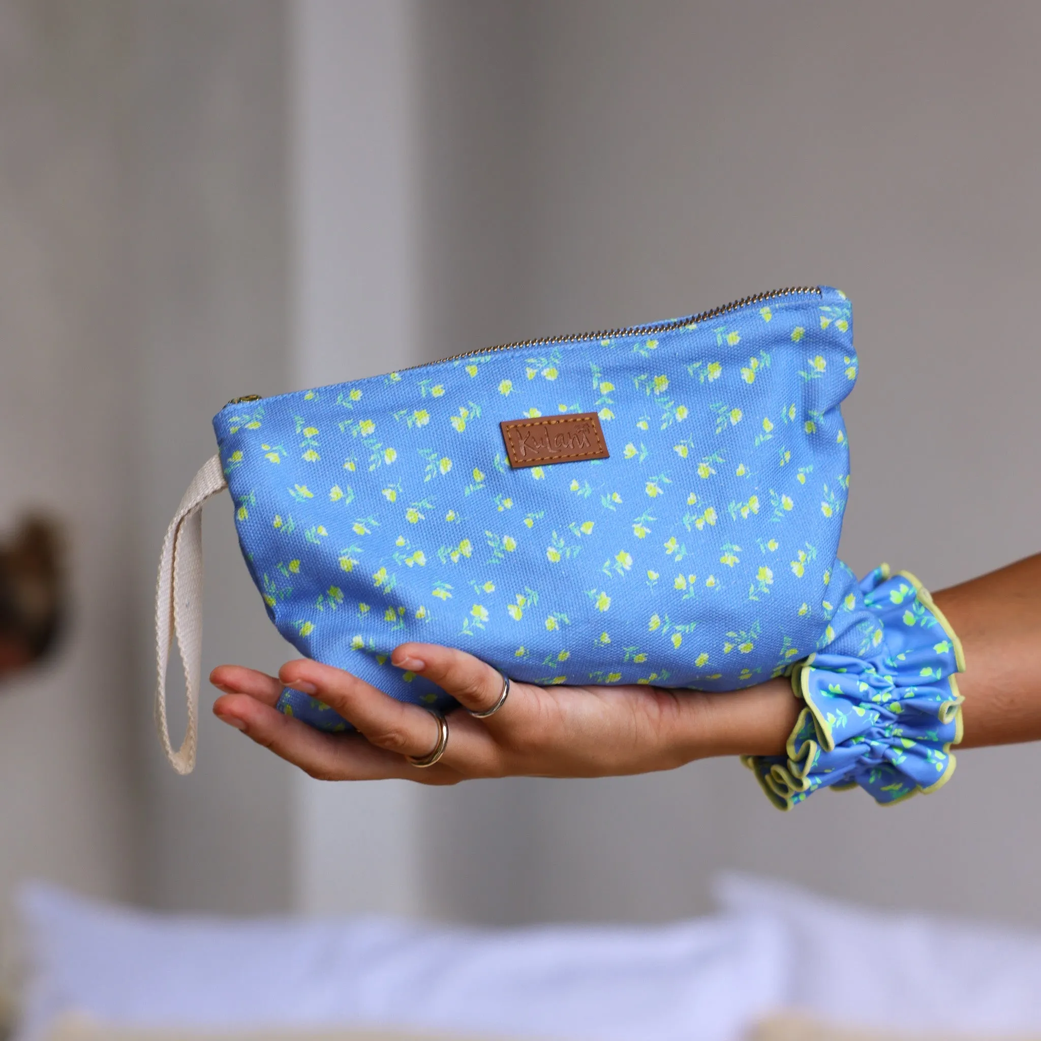 Summer Wristlet Pouch - Lemon Bloom sold by Kulani Kinis product image thumbnail 3