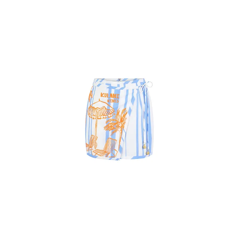 Tie Wrap Mini Skirt - Sunny Daze sold by Kulani Kinis