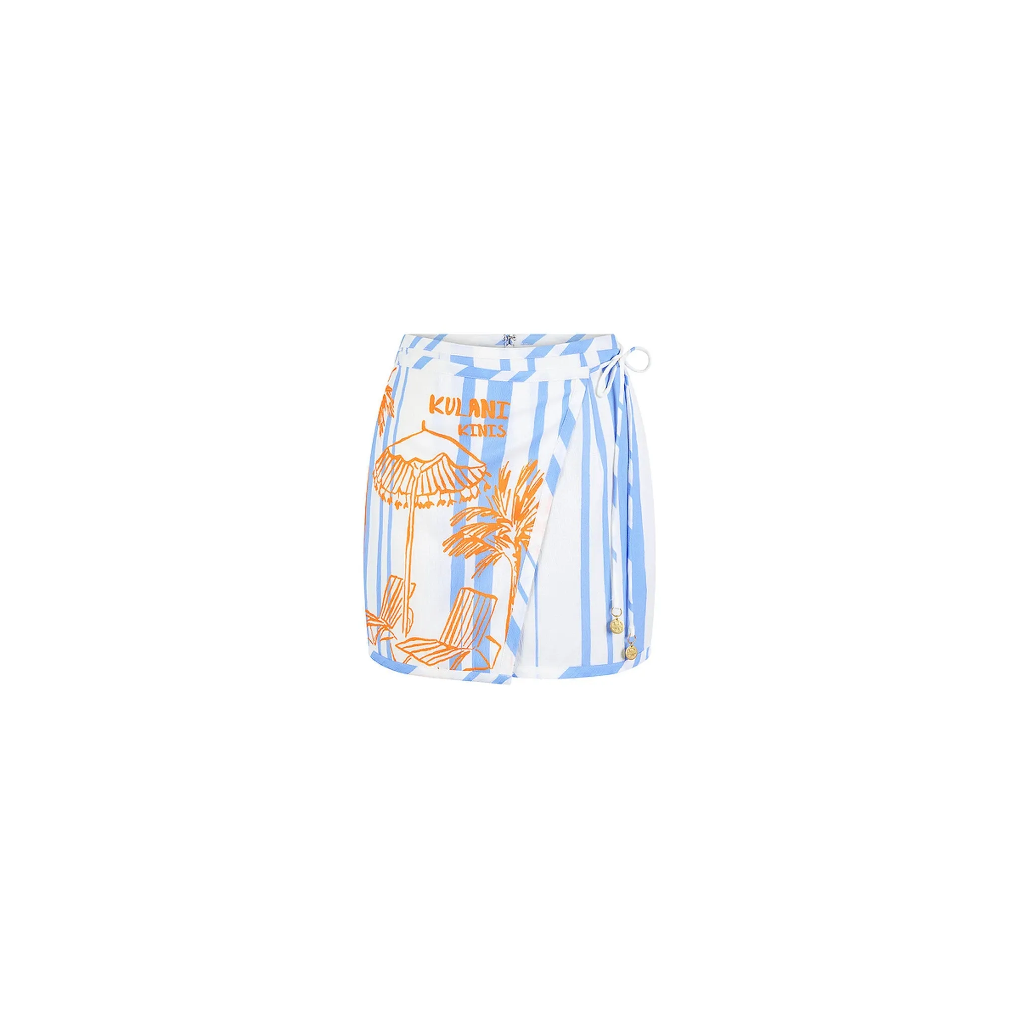 Tie Wrap Mini Skirt - Sunny Daze sold by Kulani Kinis