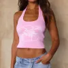 Knit Halter Tank Top - Petal Pop sold by Kulani Kinis