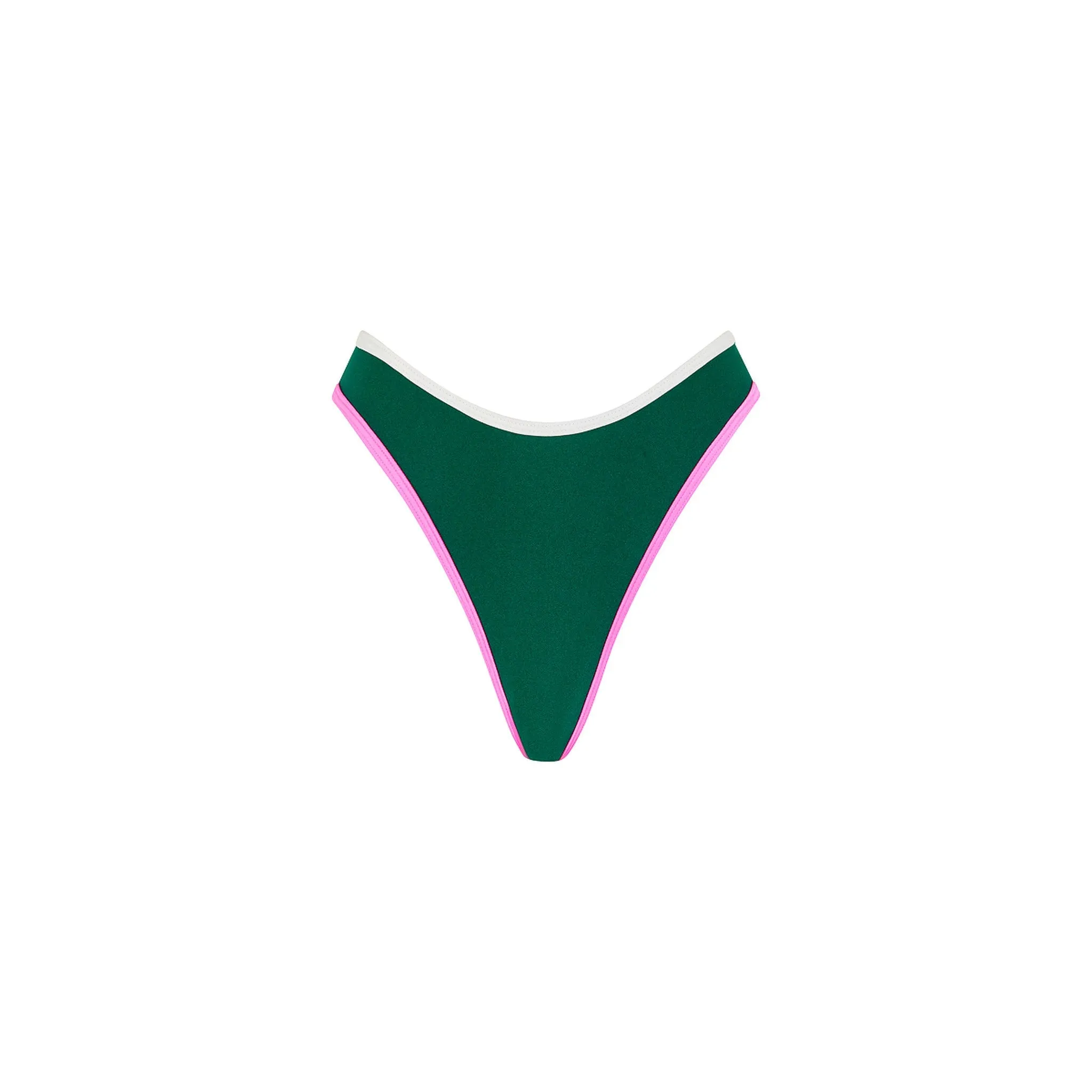 High Leg Thong Bikini Bottom - Siren Song sold by Kulani Kinis